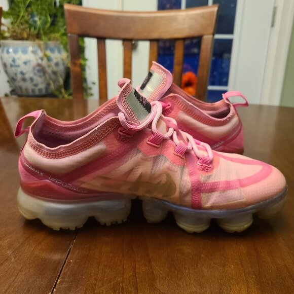 Nike Air VaporMax 2019 Psychic Pink Woman's Size 6.5 - Picture 5 of 10